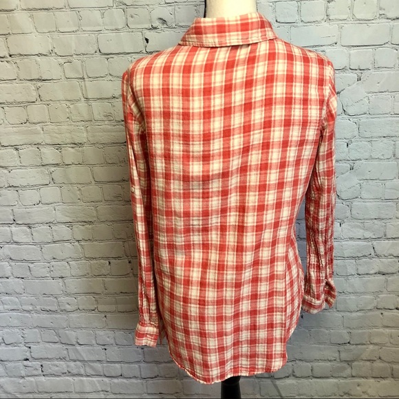 Plaid Lightly Lined Button Front Shirt - Picture 2 of 7